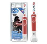 Oral-B D100 Vitality Rechargeable Kids Toothbrush With Travel Case D100.414 2K-Star wars