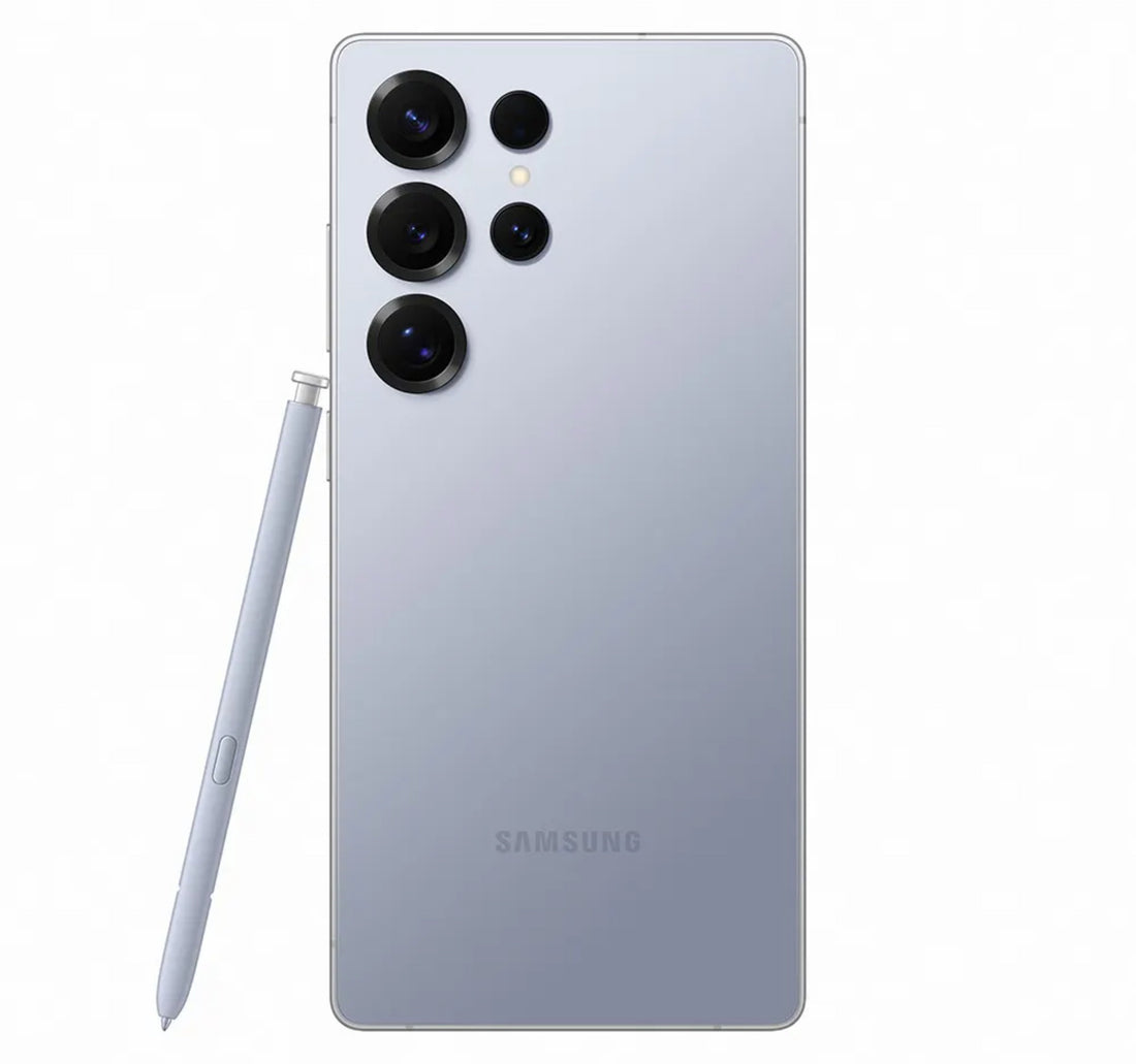 Samsung Galaxy S25 Ultra 5G Smartphone, 12 GB RAM, 256 GB Storage, Titanium Silver Blue, SM-S938BZBIMEA