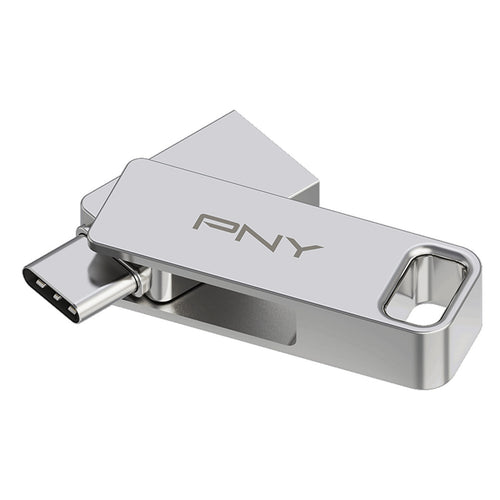 PNY DUO LINK 128 GB Dual Flash Drive, USB 3.2 Type-C