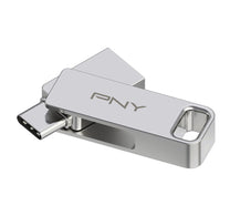 PNY DUO LINK 128 GB Dual Flash Drive, USB 3.2 Type-C