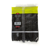 LuLu Plastic Knife Black 36 pcs