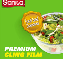 Sanita Premium Cling Film 100sq.ft. Size 45cm x 20m 1 pc