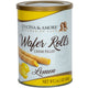 Cucina & Amore Cream Filled Lemon Wafer Rolls 400 g