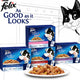 Purina Felix As Good As It Looks Delicious Favorite Selections In Jelly Cat Food ( Chicken Beef & Salmon ) 12 x 85 g