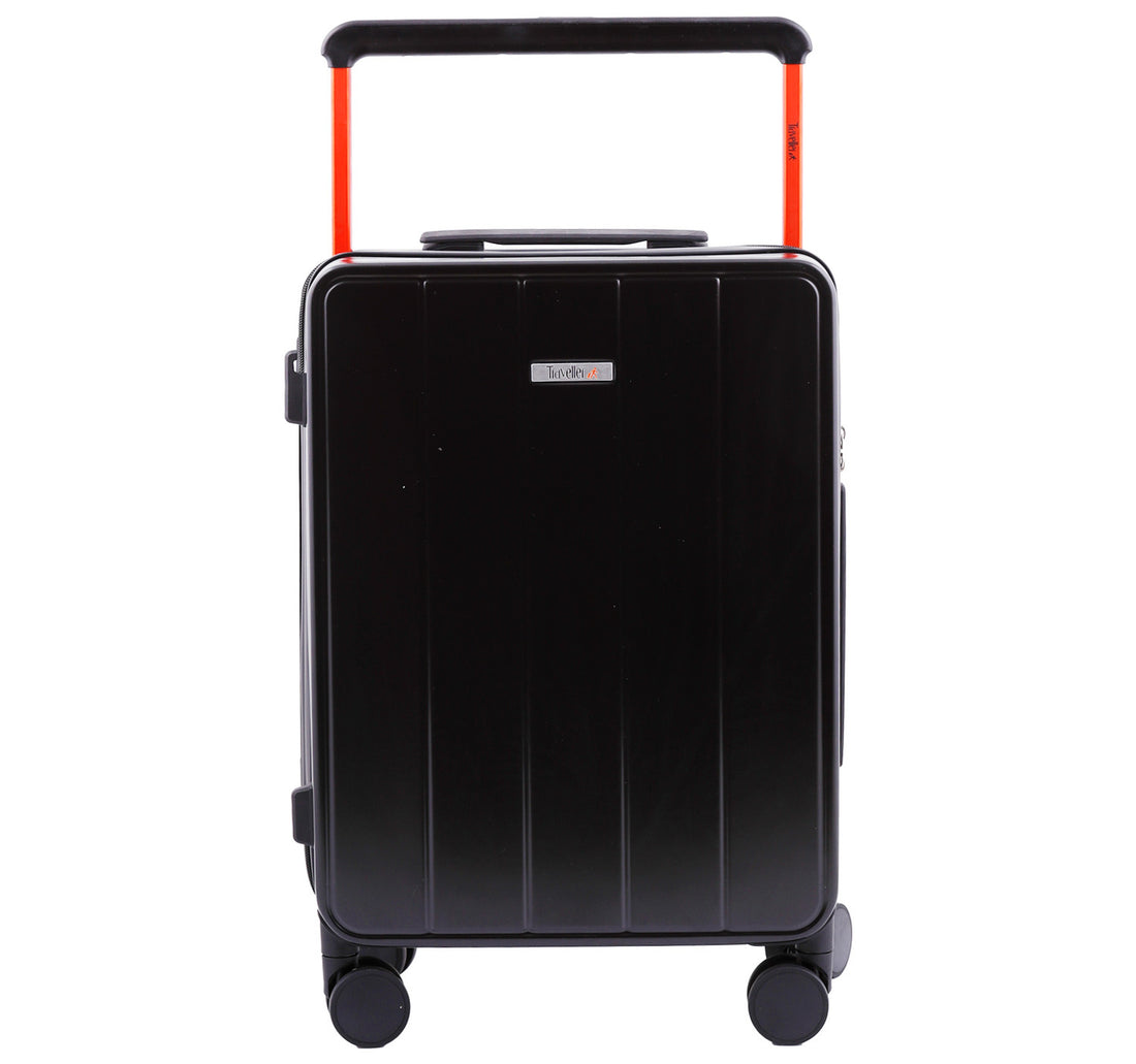 Traveller 4 Double Wheel Aluminum Hard Trolley, 20 inches, Assorted, TR3393