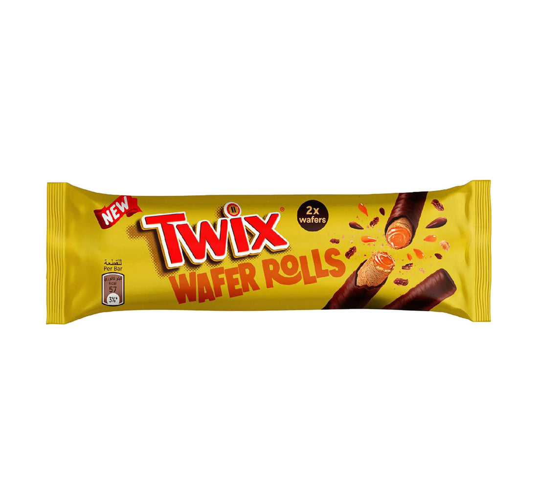Twix 2x Wafer Rolls 24 x 22.5 g