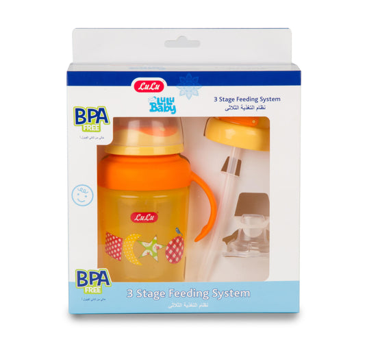 LuLu Baby 3 Stage Feeding System Assorted Color 1 pc