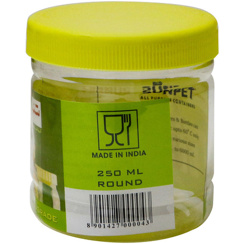 Sunpet Plastic Jar 250ml