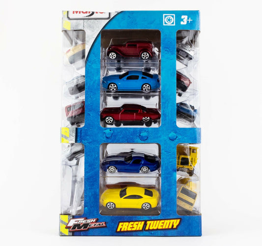 Maisto Fresh Metal Twenty 20 Pack Collectible Set of Cars 12004
