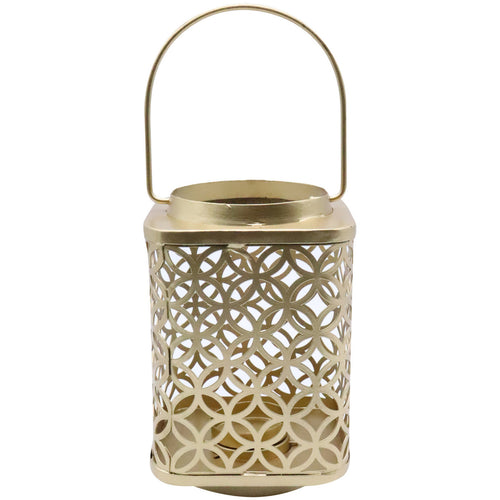 Maple Leaf Enzo Cutwork Design Hanging Candle Holder