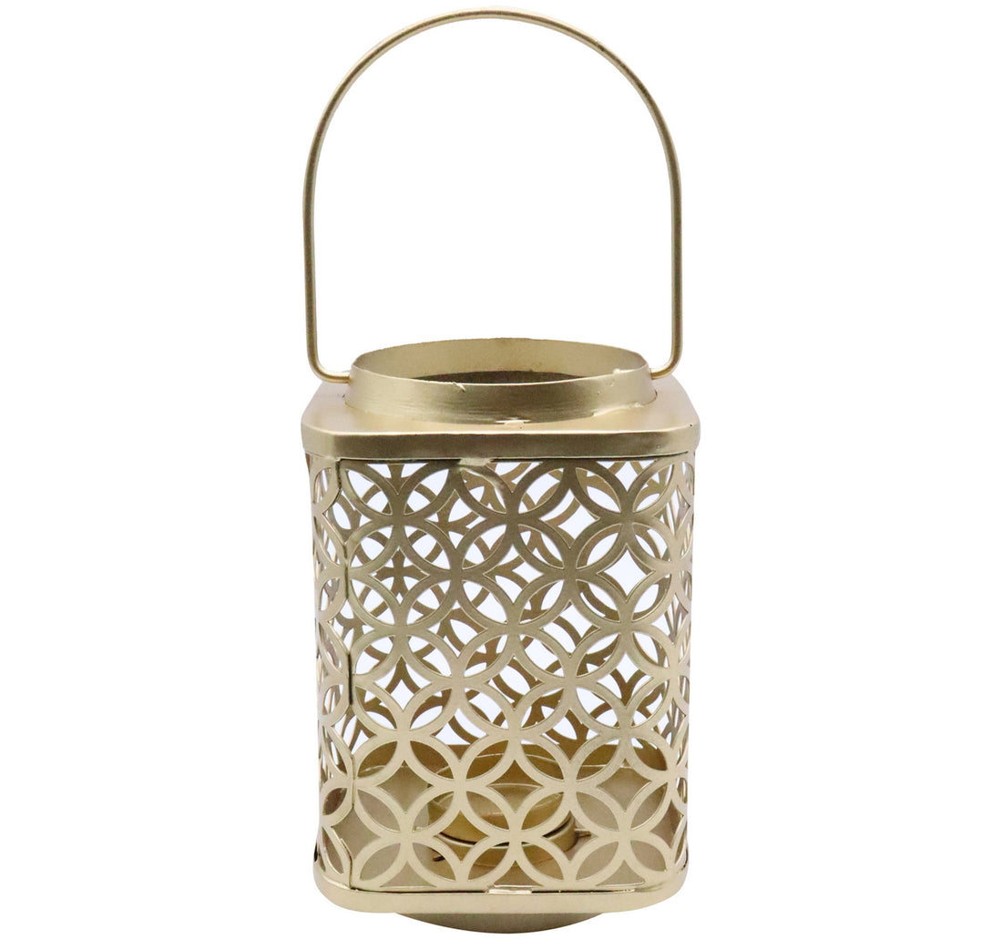 Maple Leaf Enzo Cutwork Design Hanging Candle Holder