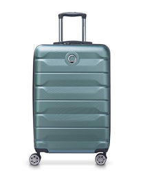 Delsey Air Armour 4 Wheels Hard Trolley, 55 cm, Green