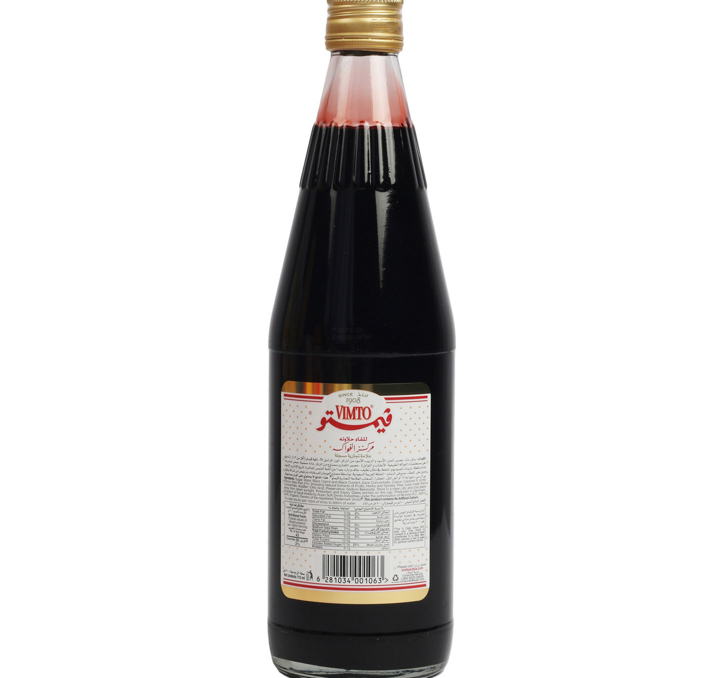 Vimto Fruit Cordial Value Pack 2 x 710 ml