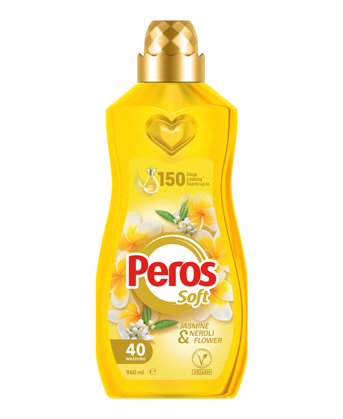 Peros Soft Jasmine & Neroli Flower Concentrated Fabric Softener Vegan 960 ml