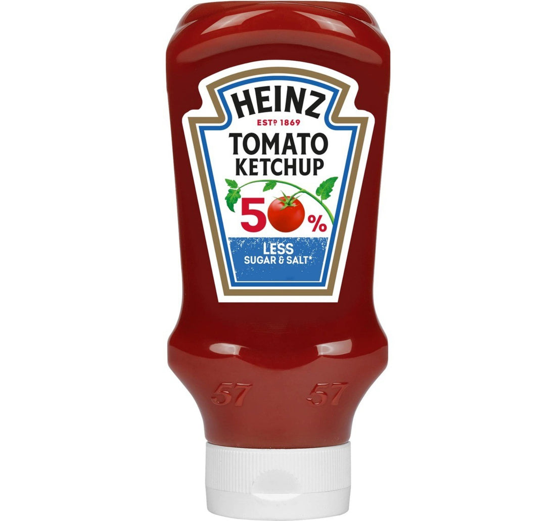 كاتشب طماطم هاينز قليل السكر والملح 400 مل