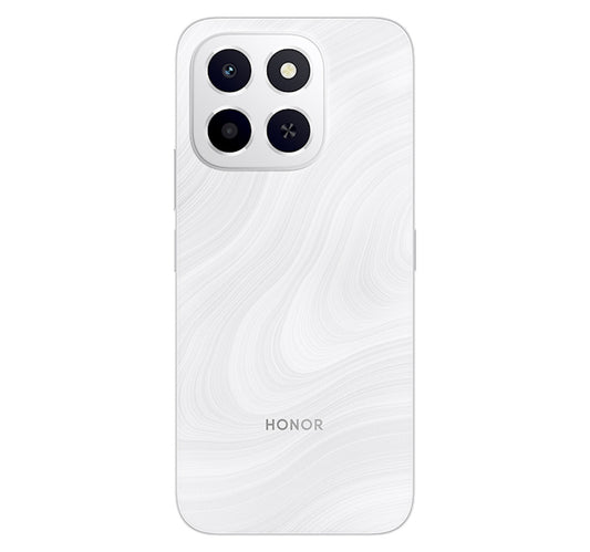 Honor X6c 4G Smartphone, 6 GB RAM, 256 GB Storage, Moonlight White