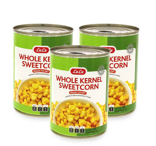 LuLu Sweet Corn In Brine 3 x 400 g