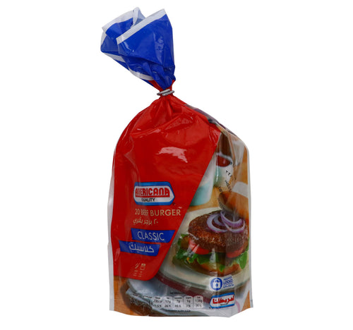 Americana Beef Burger Classic 1 kg