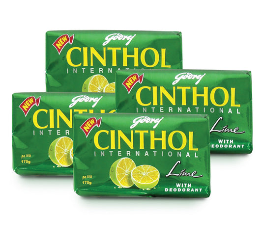 Cinthol Lime Soap Value Pack 4 x 175 g