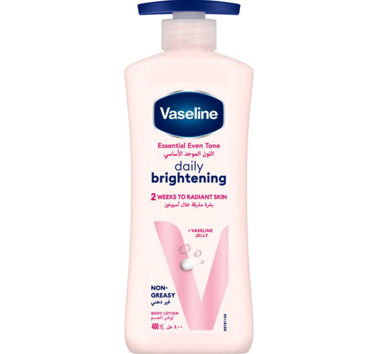 لوشن فازلين لتفتيح الجسم اليومي، 400 مل