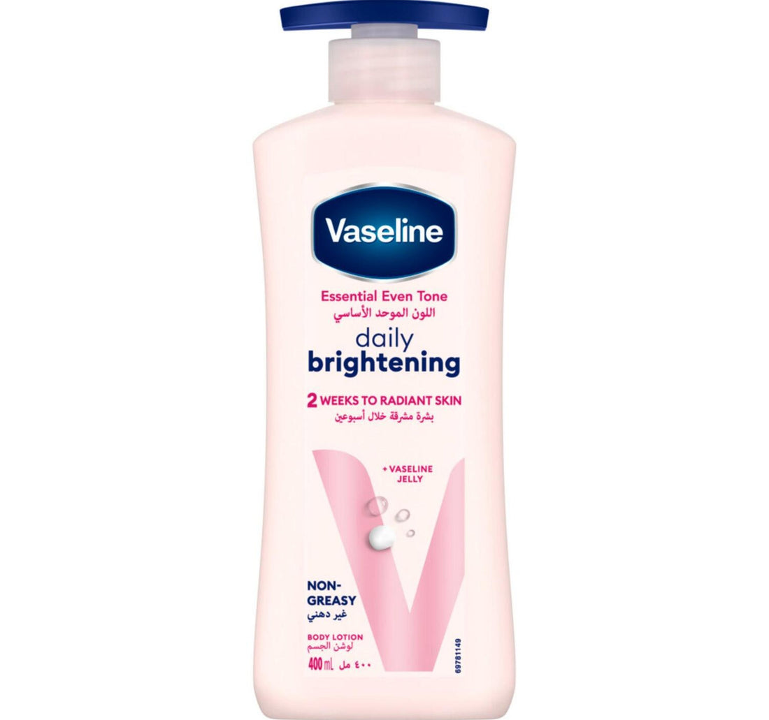 لوشن فازلين لتفتيح الجسم اليومي، 400 مل