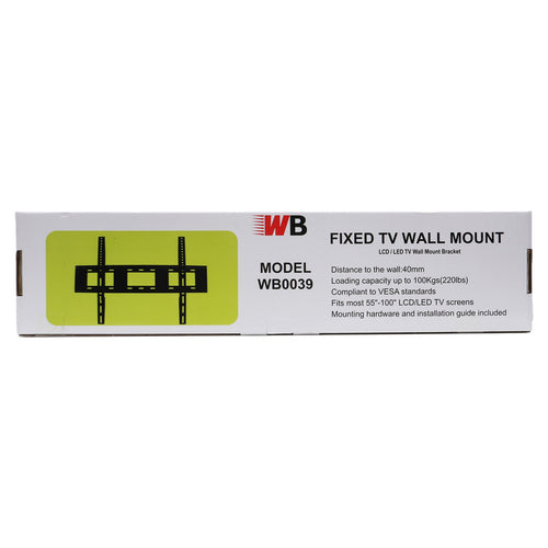 WB Wall Bracket WB0039 55"-100"