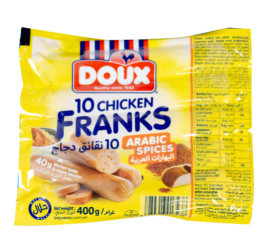 Doux Chicken Franks Arabic Spices 400 g