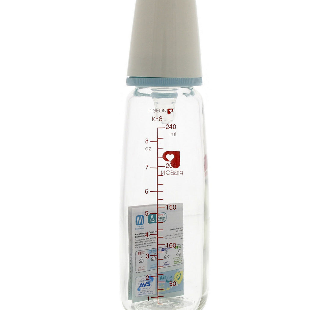 Pigeon Glass Feeding Bottle 240 ml