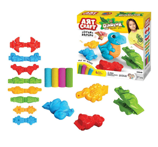 Dede Dinasours Dough Set 03549