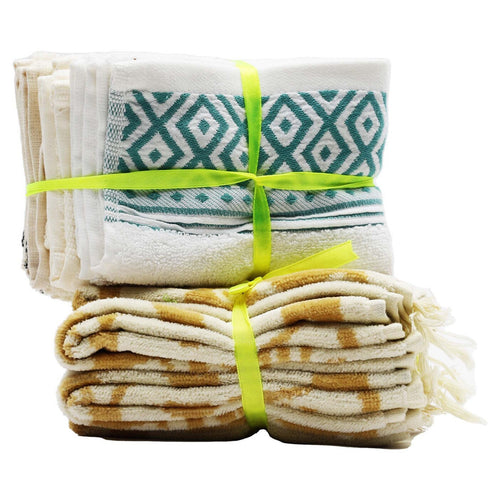 Cannon Face Towel, 33 x 33 cm, 4 pcs, Assorted, 2020