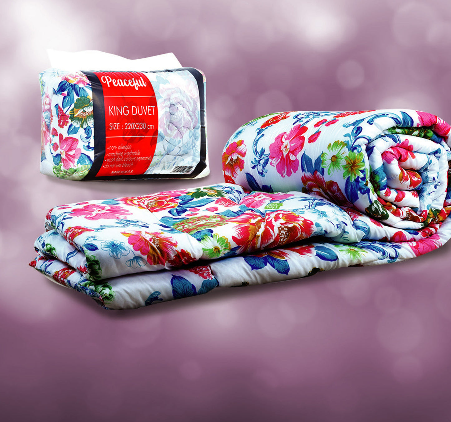 Peace Full Comforter 220x230cm Assorted