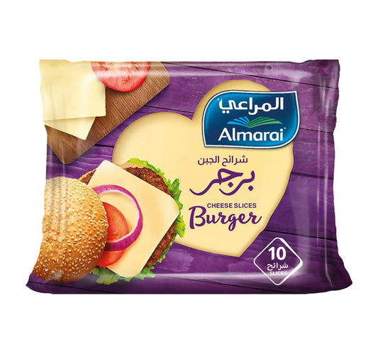 Almarai Cheddar Cheese Burger Slices 4 x 200 g