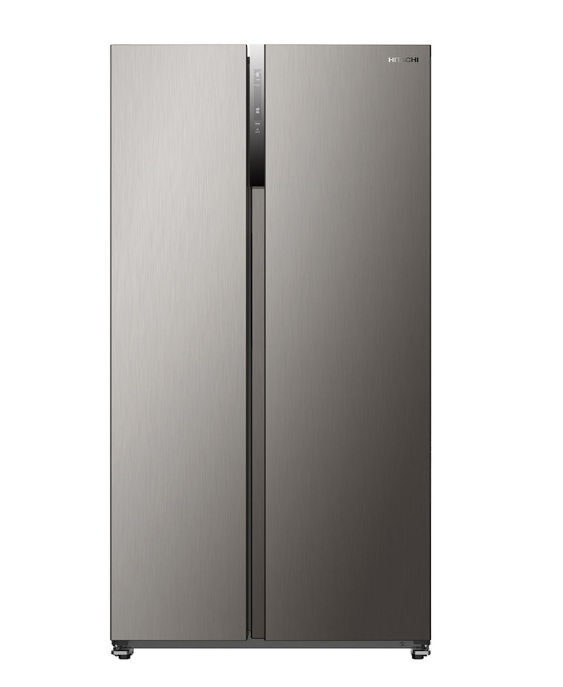 Hitachi Side by Side Two Door Refrigerator, 630 L Gross Capacity, Inox, HRSN9552DX