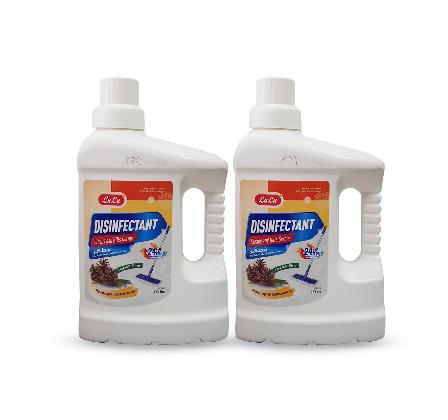 LuLu Disinfectant Pine 2 x 1.5 Litre