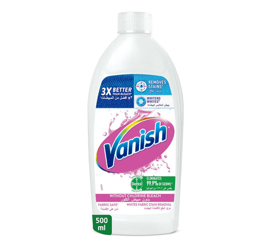 Vanish Liquid Stain Remover White Clothes 500 ml