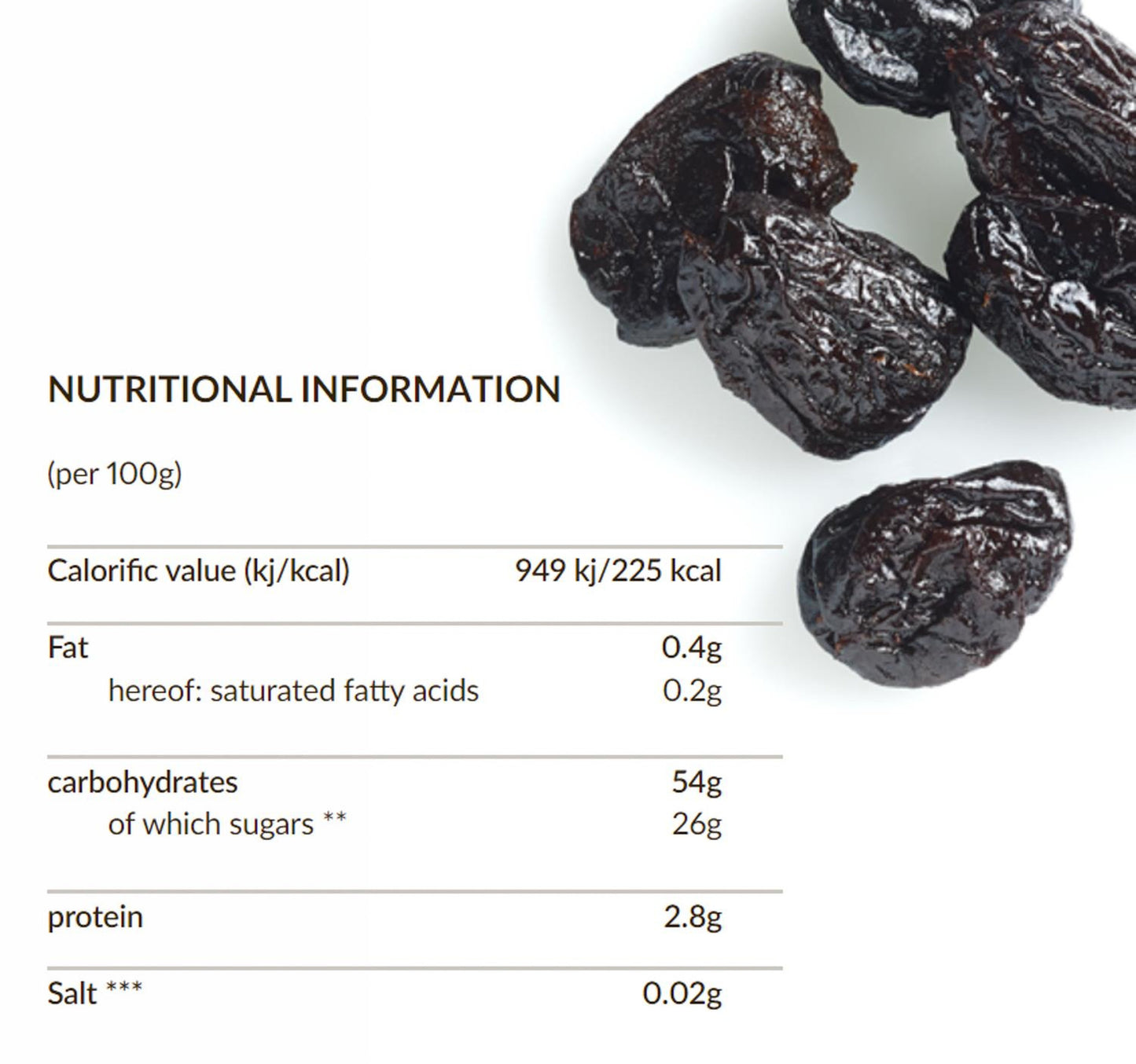 Seeberger Prunes Pitted 200 g