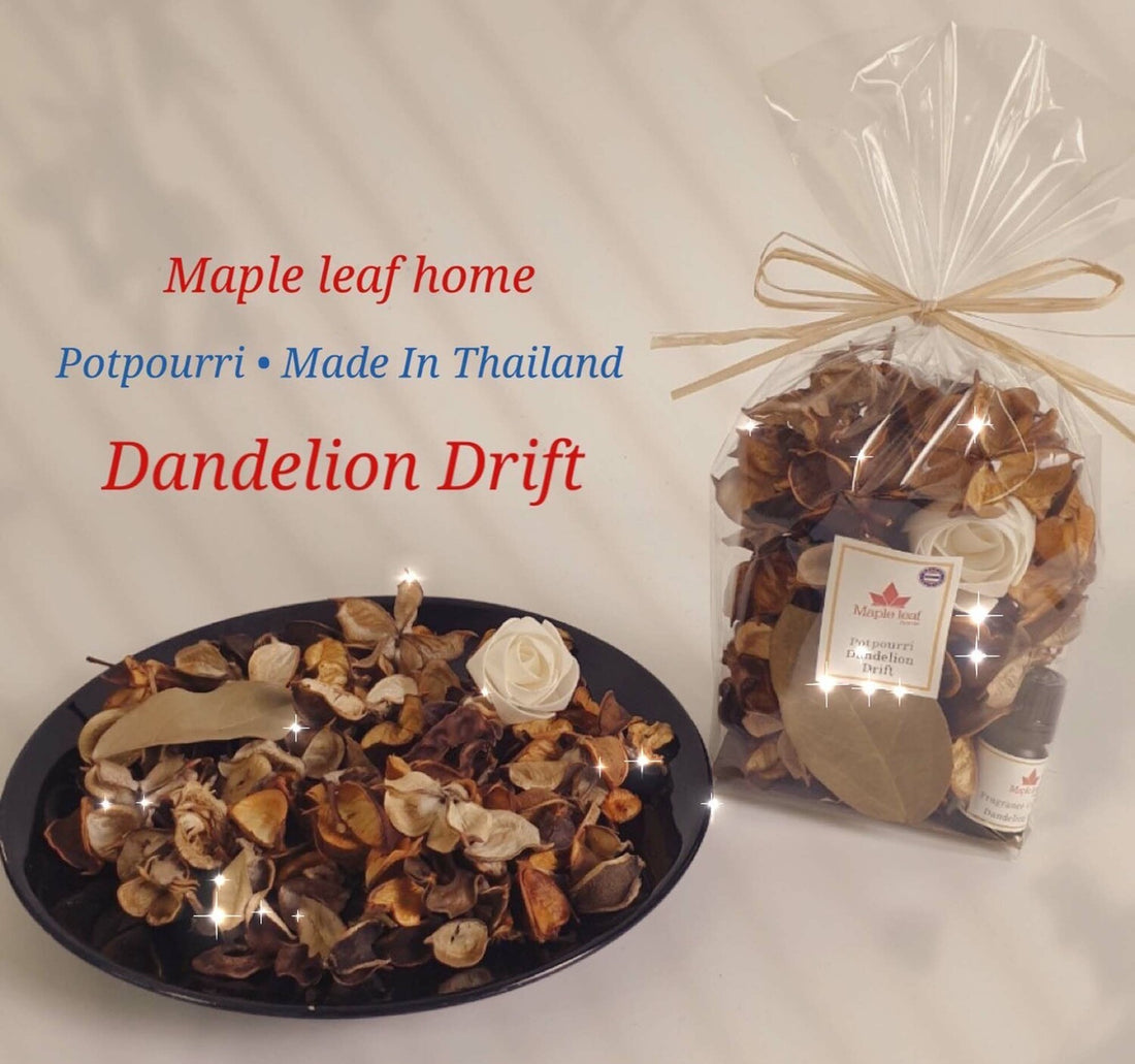 Maple Leaf Fragrance Sachet Potpourri Bag 95gm DandelionDrift