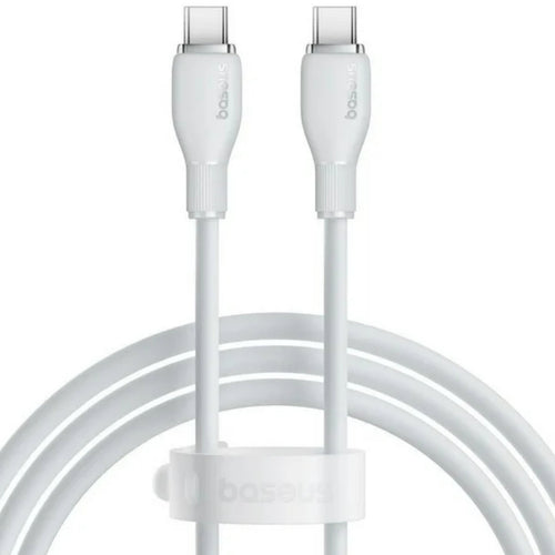 Baseus 100W USB-C to USB-C Cable, 1.2m, White, P10355702221 Lulu Hypermarket