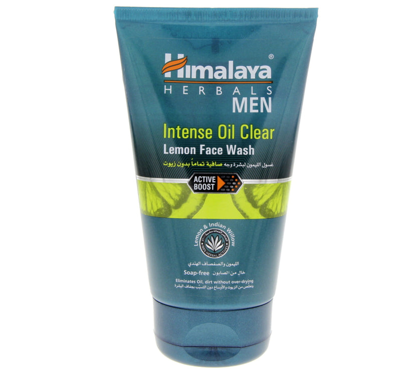 Himalaya Intense Oil Clear Lemon Face Wash Men 100 ml