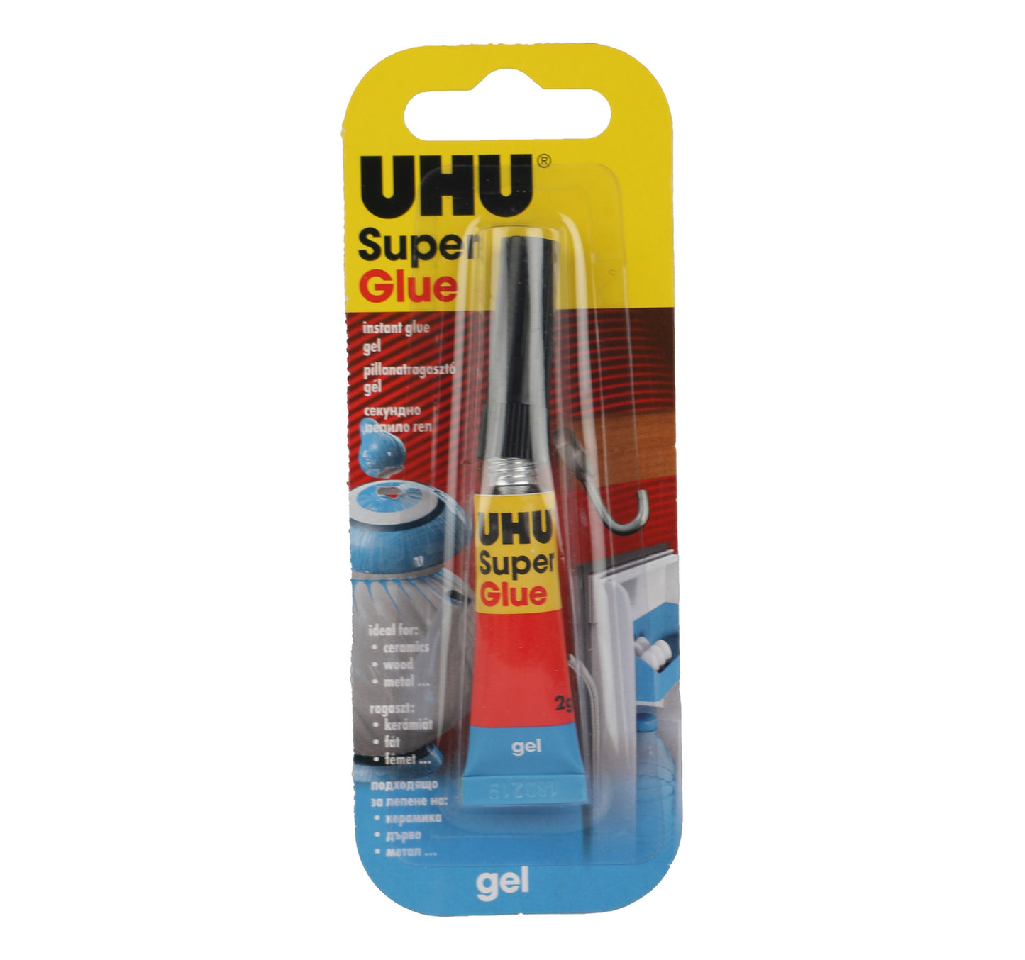 Uhu Super Glue Gel 2gm 36690