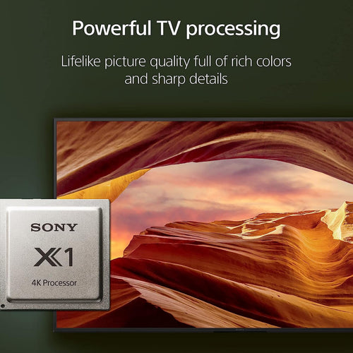 Sony 75 inches 4K UHD Smart LED TV, Black, KD75X77L
