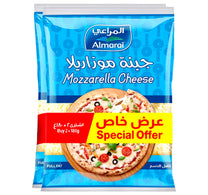 Almarai Shredded Mozzarella Cheese Value Pack 2 x 180 g