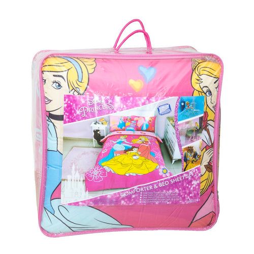 Disney Princess 4pcs Comforter Set Single
