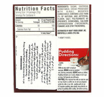 Jell-O Chocolate Flavor Cook and Serve 96 g