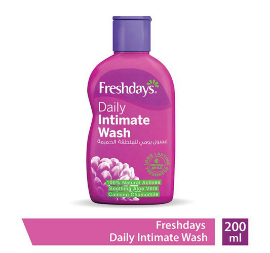 غسول يومي حميمي من فريش دايز بخلاصة الصبار 200 مل