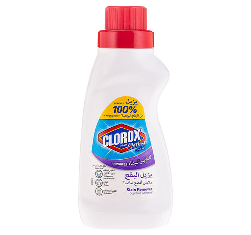 Clorox Liquid Stain Remover Supreme Whitener For White Clothes 500 ml