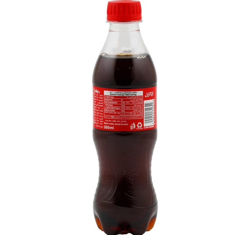 Coca Cola Pet Bottle 350 ml