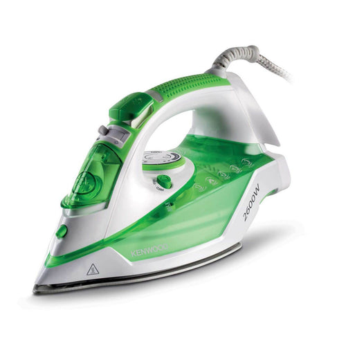 Kenwood Ceramic Steam Iron 2600Watts, 350ml Large capacity, Ceramic Sole Plate, Eco Function, steam power 45/140g, Anti drip, STP70.000WG