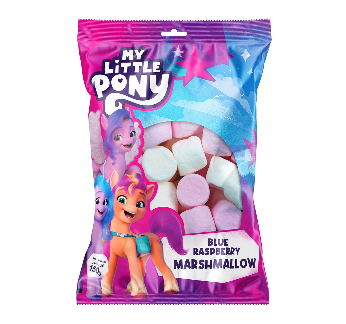 My Little Pony Blue Raspberry Marshmallow 150 g – Shefs