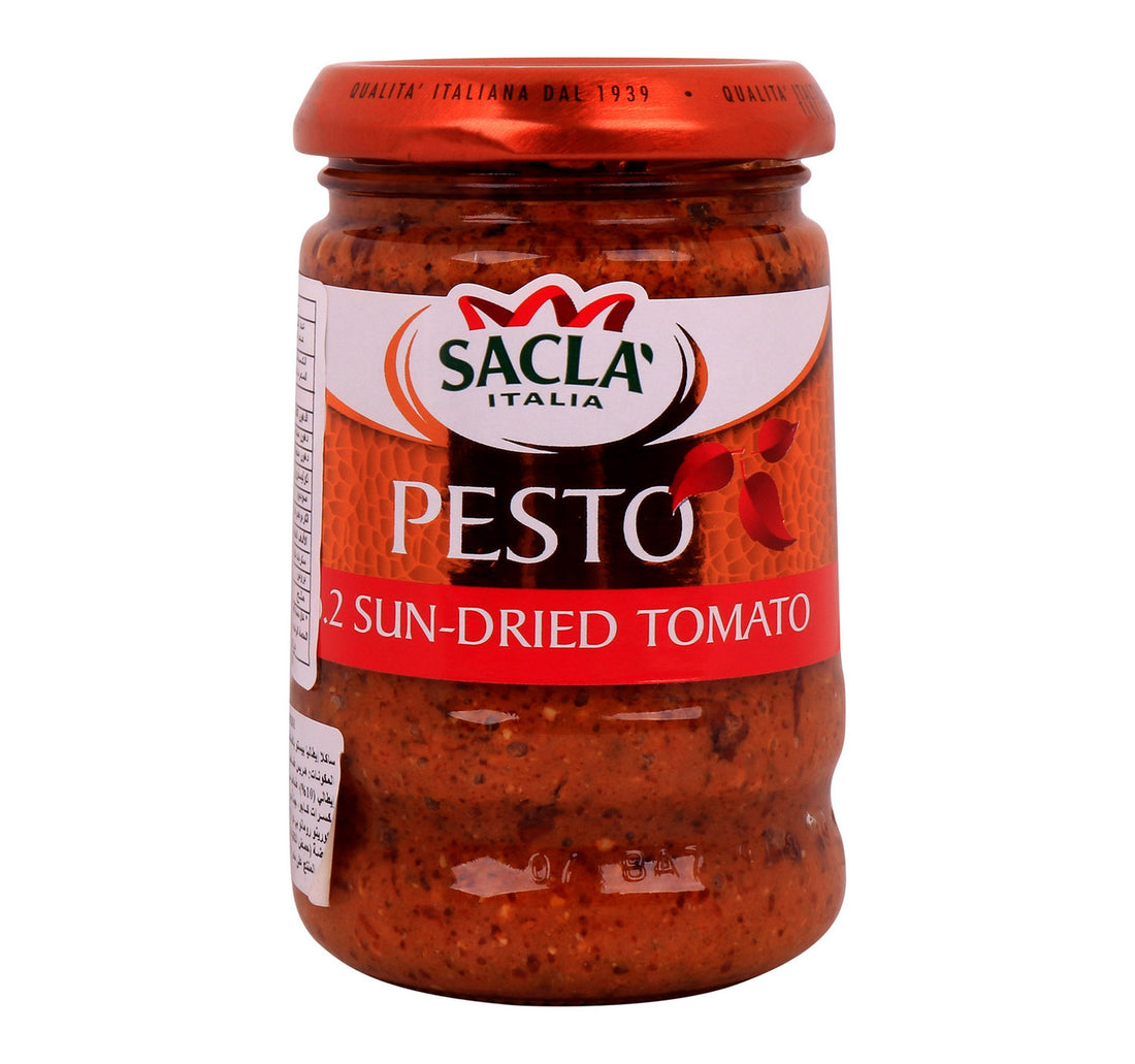 بيستو الطماطم المجففة بالشمس من ساكلا 190 جم